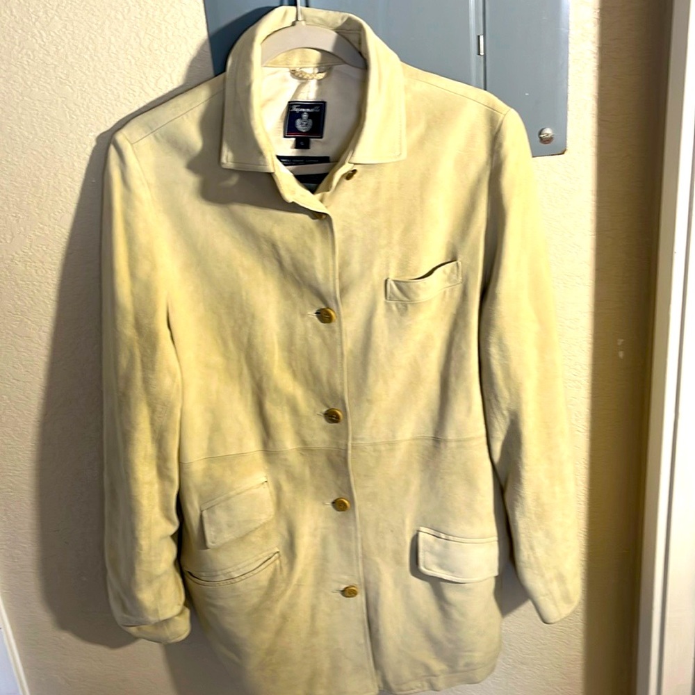 Suede Genuine Leather Jacket